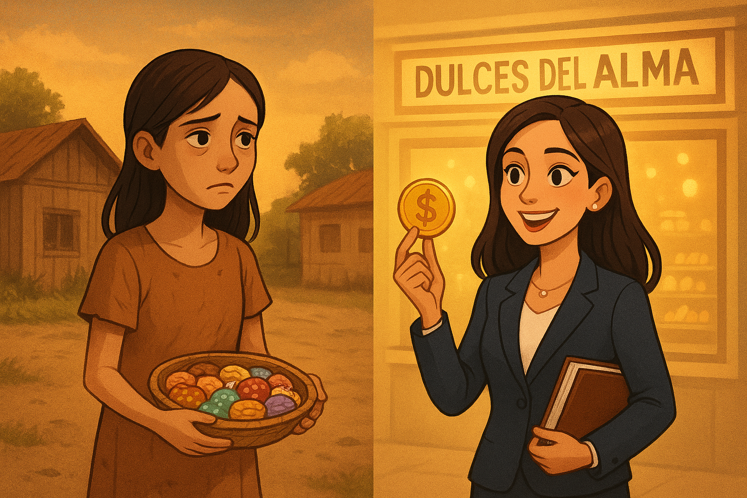 la mujer que convirtió la pobreza en oro